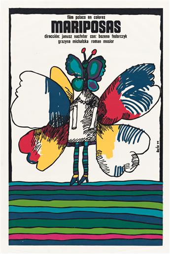 VARIOUS ARTISTS.  [CUBAN FILM & POLITICS.] Group of 10 posters. 1970s-80s. Each 30x20 inches, 76¼x50¾ cm.